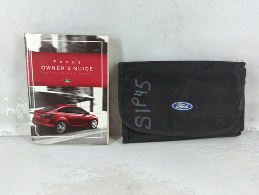 2011 Ford Focus Owners Manual Book Guide P/N:CM5J 19A321 AA OEM Used Auto Parts