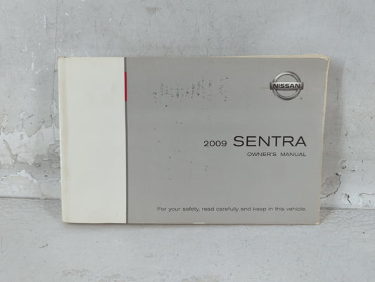 2009 Nissan Sentra Owners Manual Book Guide P/N:OM9E-0B16U0 OEM Used Auto Parts