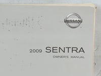 2009 Nissan Sentra Owners Manual Book Guide P/N:OM9E-0B16U0 OEM Used Auto Parts