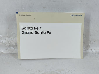 compare product 2018 Hyundai Santa Fe Owners Manual Book Guide P/N:IB8O-EU74A OEM Used Auto Parts