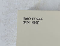 2018 Hyundai Santa Fe Owners Manual Book Guide P/N:IB8O-EU74A OEM Used Auto Parts