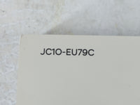 2018 Hyundai Sonata Owners Manual Book Guide P/N:JC1O-EU79C OEM Used Auto Parts