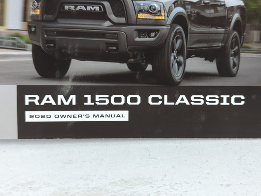 2020 Dodge Ram 1500 Owners Manual Book Guide OEM Used Auto Parts