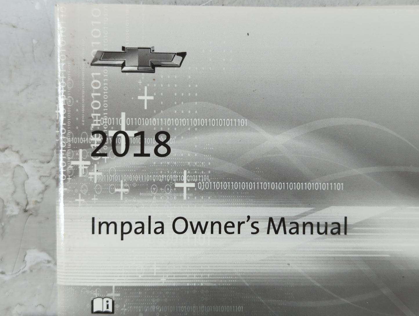2018 Chevrolet Impala Owners Manual Book Guide P/N:23401256 OEM Used Auto Parts
