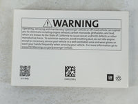 2018 Chevrolet Impala Owners Manual Book Guide P/N:23401256 OEM Used Auto Parts