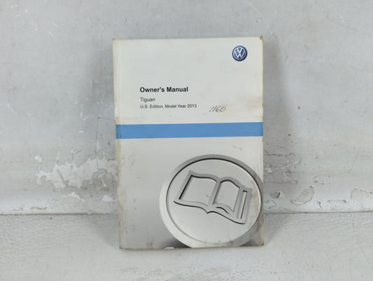 2013 Volkswagen Tiguan Owners Manual Book Guide P/N:1325U1TIG23 OEM Used Auto Parts