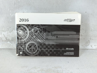compare product 2016 Chevrolet Silverado Owners Manual Book Guide P/N:23133519 B OEM Used Auto Parts