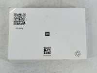 2016 Chevrolet Silverado Owners Manual Book Guide P/N:23133519 B OEM Used Auto Parts