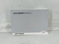 2016 Kia Optima Owners Manual Book Guide P/N:GDG5-EU65E OEM Used Auto Parts