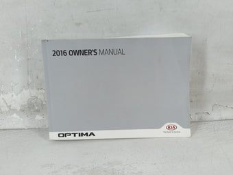 compare product 2016 Kia Optima Owners Manual Book Guide P/N:GDG5-EU65E OEM Used Auto Parts