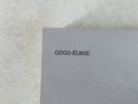 2016 Kia Optima Owners Manual Book Guide P/N:GDG5-EU65E OEM Used Auto Parts