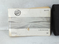 2011 Buick Lacrosse Owners Manual Book Guide P/N:20859621 OEM Used Auto Parts