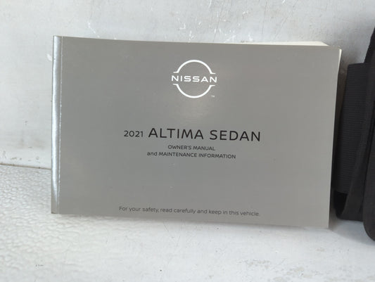 2021 Nissan Altima Owners Manual Book Guide P/N:OM21EA 0L34U1 OEM Used Auto Parts