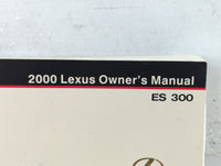 2000 Lexus Es300 Owners Manual Book Guide P/N:01999-33515 OEM Used Auto Parts