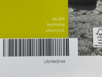 2020 Ford Escape Owners Manual Book Guide P/N:LJ519A321 AA OEM Used Auto Parts