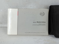 2019 Nissan Maxima Owners Manual Book Guide P/N:OM19EA 0A36U0 OEM Used Auto Parts