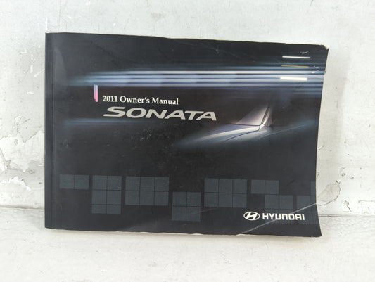 2011 Hyundai Sonata Owners Manual Book Guide P/N:A3S0-EU9NA OEM Used Auto Parts
