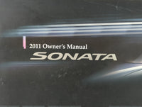 2011 Hyundai Sonata Owners Manual Book Guide P/N:A3S0-EU9NA OEM Used Auto Parts