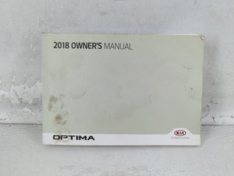 compare product 2018 Kia Optima Owners Manual Book Guide P/N:JDG5-EU7OC OEM Used Auto Parts