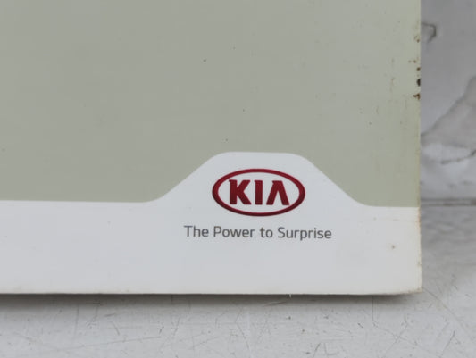 2018 Kia Optima Owners Manual Book Guide P/N:JDG5-EU7OC OEM Used Auto Parts