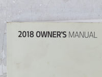 2018 Kia Optima Owners Manual Book Guide P/N:JDG5-EU7OC OEM Used Auto Parts