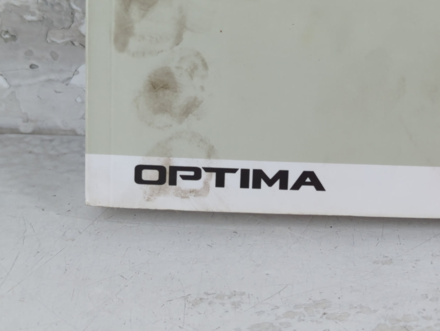 2018 Kia Optima Owners Manual Book Guide P/N:JDG5-EU7OC OEM Used Auto Parts