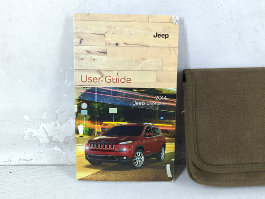 2014 Jeep Cherokee Owners Manual Book Guide P/N:14KL74-926-AA OEM Used Auto Parts