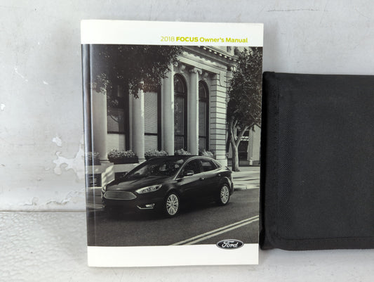 2018 Ford Focus Owners Manual Book Guide P/N:JM5J 19A321 AA OEM Used Auto Parts