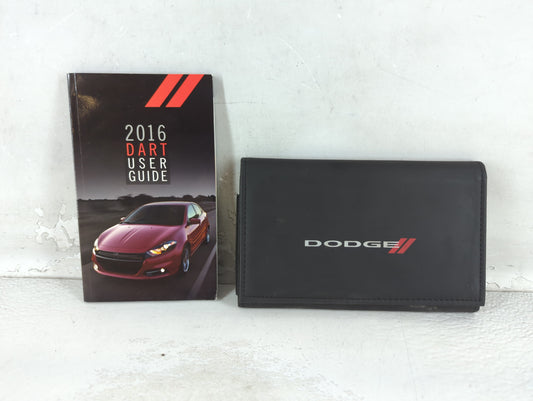 2016 Dodge Dart Owners Manual Book Guide P/N:16PFD41-926-AA OEM Used Auto Parts