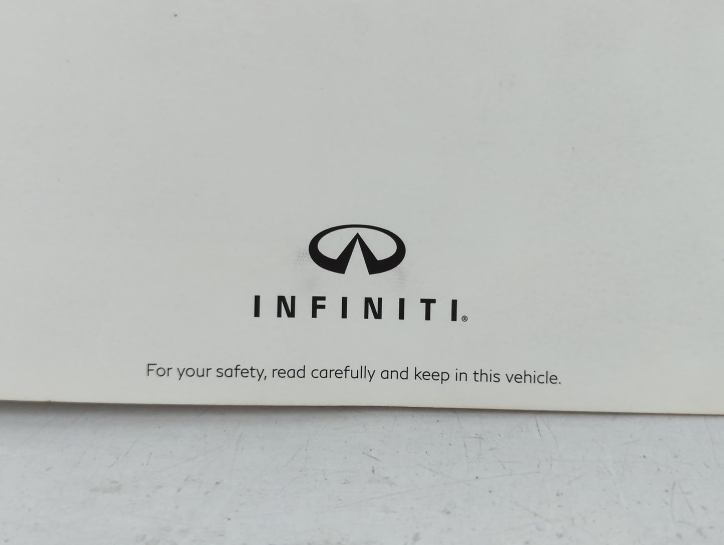 2019 Infiniti Qx50 Owners Manual Book Guide P/N:OM19E0 0J55U1 OEM Used Auto Parts