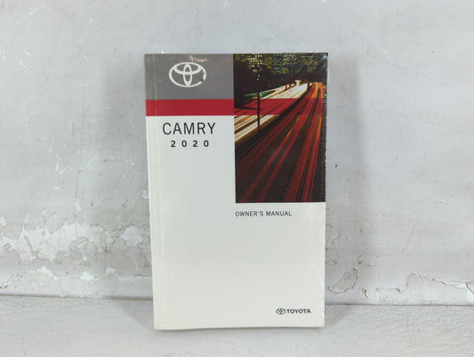 2020 Toyota Camry Owners Manual Book Guide P/N:01999-06161 OEM Used Auto Parts