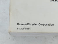 2008 Dodge Dakota Owners Manual Book Guide P/N:81-326-0834 OEM Used Auto Parts