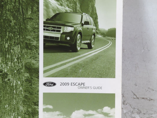 2008 Ford Escape Owners Manual Book Guide P/N:9L8J 19A321 AA OEM Used Auto Parts