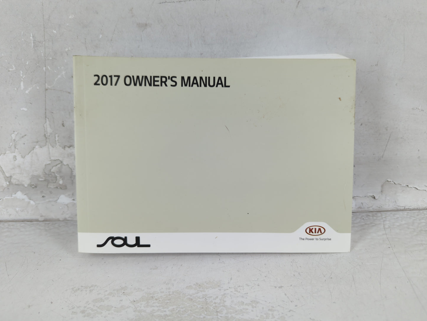 2017 Kia Soul Owners Manual Book Guide P/N:HB2O-EU60A OEM Used Auto Parts