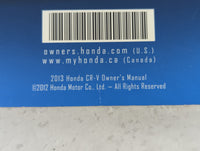 2013 Honda Cr-V Owners Manual Book Guide P/N:00X31-T0A-6100 OEM Used Auto Parts