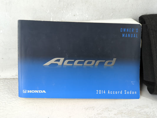 2014 Honda Accord Owners Manual Book Guide P/N:00X31-T2A-6100 OEM Used Auto Parts