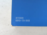 2014 Honda Accord Owners Manual Book Guide P/N:00X31-T2A-6100 OEM Used Auto Parts