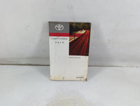 2014 Toyota Camry Owners Manual Book Guide P/N:01999-33B28 OEM Used Auto Parts