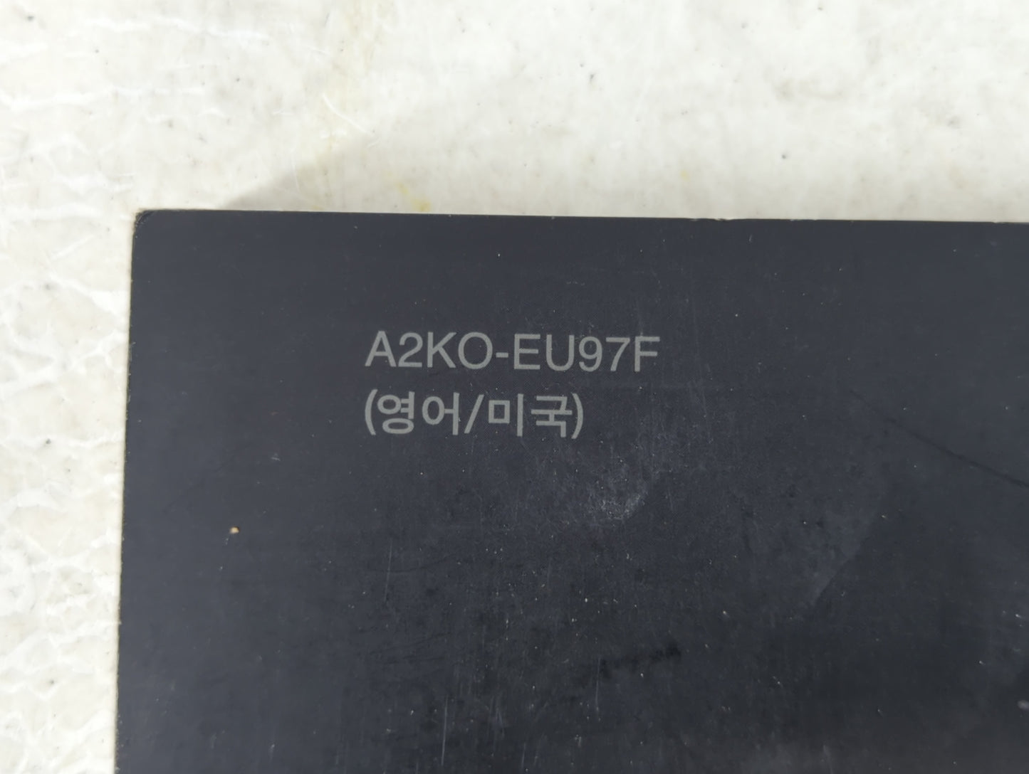 2009 Kia Soul Owners Manual Book Guide P/N:A2KO-EU97F OEM Used Auto Parts