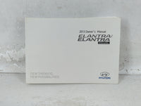 2013 Hyundai Elantra Owners Manual Book Guide P/N:A3X0-EU26F OEM Used Auto Parts
