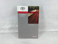 2021 Toyota Camry Owners Manual Book Guide P/N:01999-06242 OEM Used Auto Parts