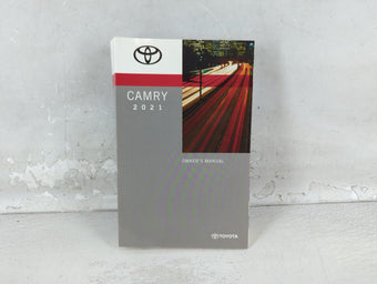 compare product 2021 Toyota Camry Owners Manual Book Guide P/N:01999-06242 OEM Used Auto Parts