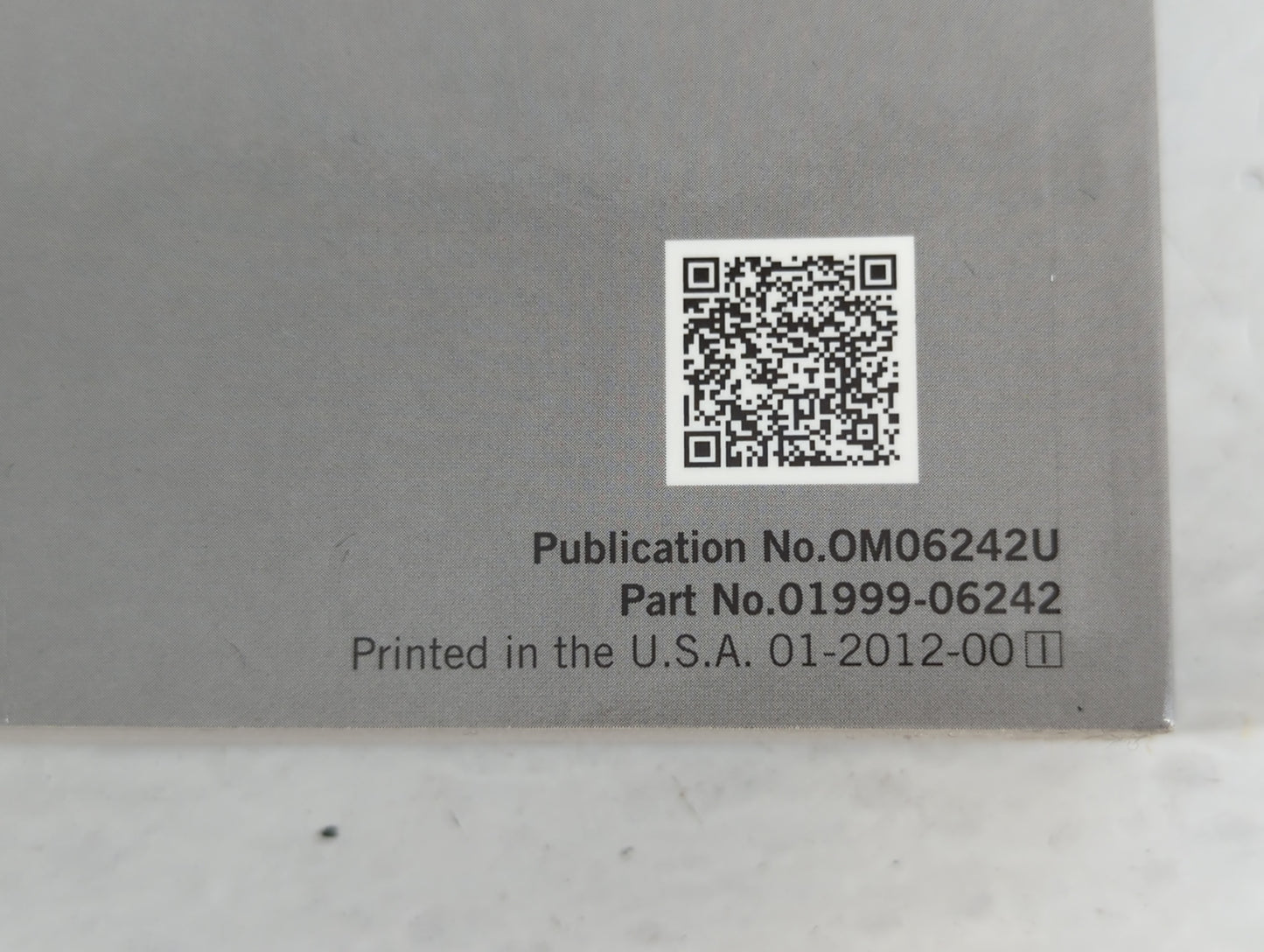 2021 Toyota Camry Owners Manual Book Guide P/N:01999-06242 OEM Used Auto Parts