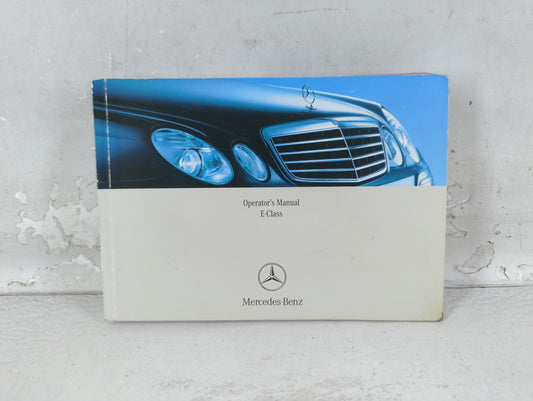 2008 Mercedes-Benz E320 Owners Manual Book Guide P/N:211 584 29 97 OEM Used Auto Parts