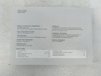 2013 Hyundai Elantra Owners Manual Book Guide P/N:A3X0-EU28G OEM Used Auto Parts