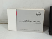 2015 Nissan Altima Owners Manual Book Guide P/N:OM15EA 0L33U3 OEM Used Auto Parts