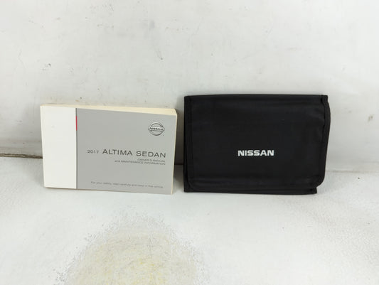 2017 Nissan Altima Owners Manual Book Guide P/N:OM17EA 0L33U0 OEM Used Auto Parts