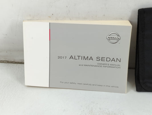 2017 Nissan Altima Owners Manual Book Guide P/N:OM17EA 0L33U0 OEM Used Auto Parts