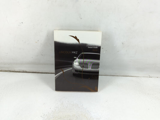 2010 Lincoln Mkz Owners Manual Book Guide P/N:AH6J 19A321 AA OEM Used Auto Parts