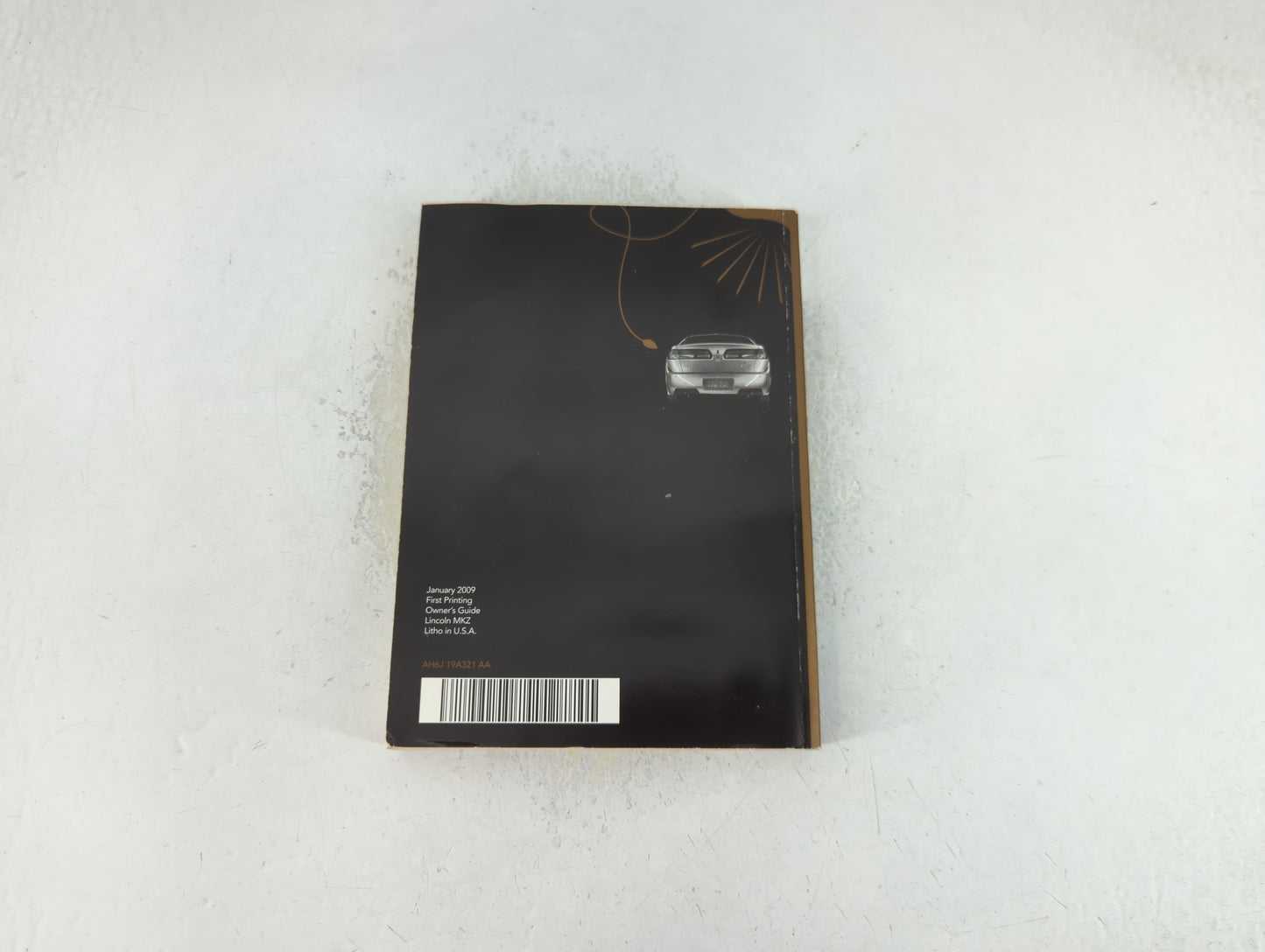 2010 Lincoln Mkz Owners Manual Book Guide P/N:AH6J 19A321 AA OEM Used Auto Parts